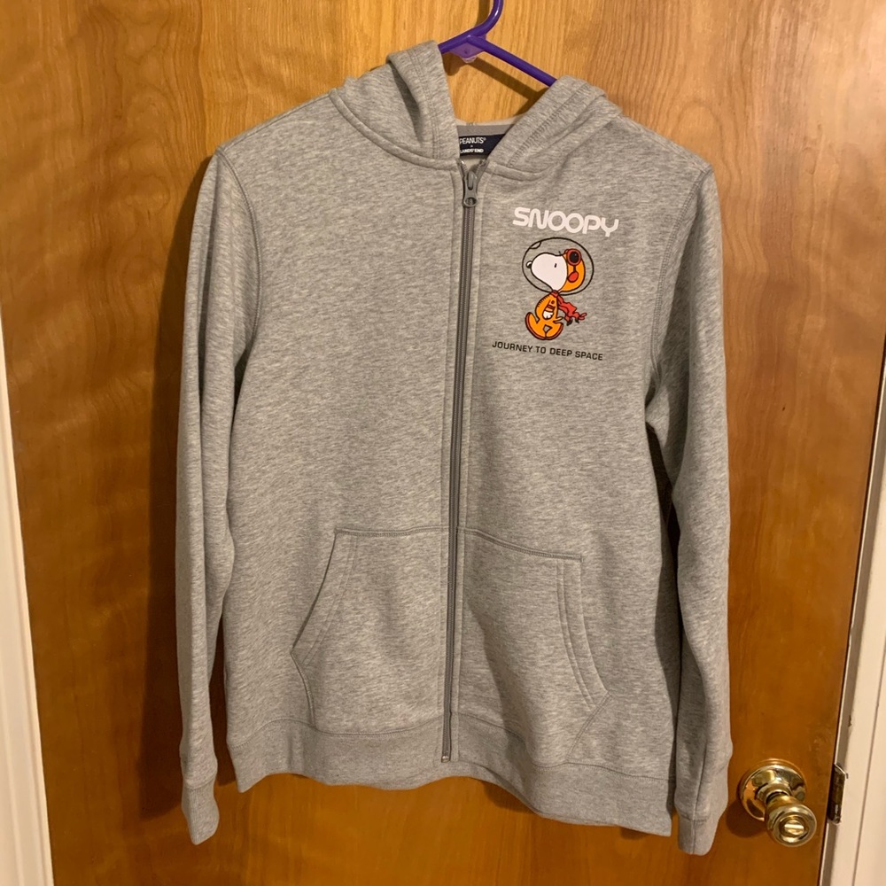 Lands end Snoopy Full Zip Jacket
